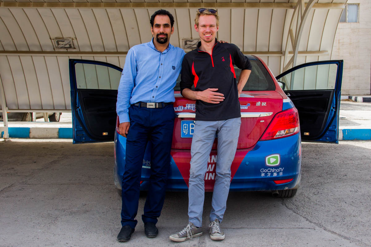 Thanks to the incredible help of Zam Zam Motors and especially Mr. Ghiyasvand we made it into Iran with our BYD car!