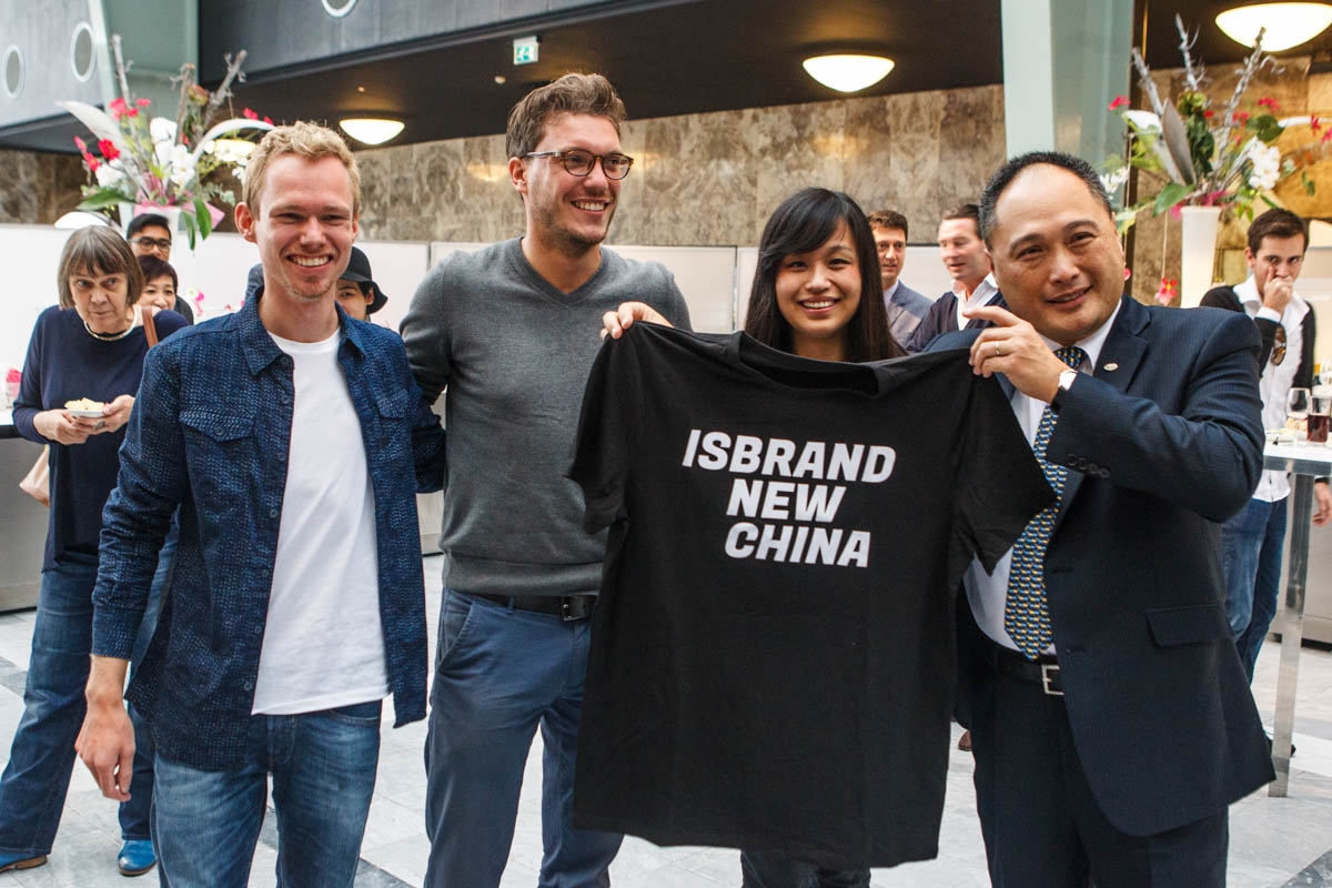 Little joke from our side with the name of Mr. Isbrand Ho from BYD