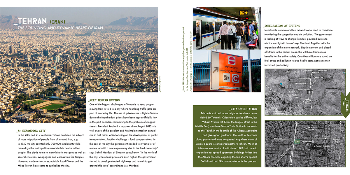 Spread in the Tehran chapter